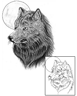 Wolf Tattoo Animal tattoo | LGF-00046