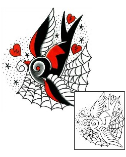Spider Web Tattoo Tattoo Styles tattoo | LGF-00332