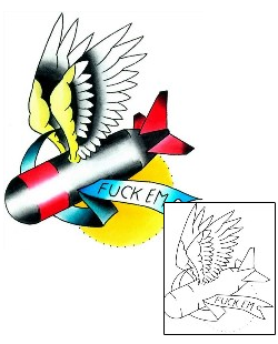 Bomb Tattoo Tattoo Styles tattoo | LGF-00341