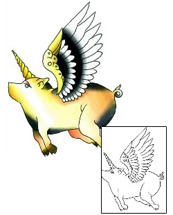 Unicorn Tattoo Tattoo Styles tattoo | LGF-00374