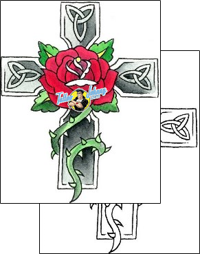 Rose Tattoo plant-life-rose-tattoos-levi-greenacres-lgf-00410