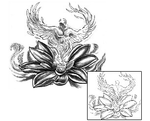 Lotus Tattoo Religious & Spiritual tattoo | LIF-00039