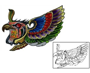 Ethnic Tattoo Mythology tattoo | LIF-00058