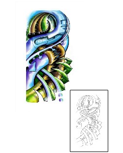 Biomechanical Tattoo Tattoo Styles tattoo | LLF-00023