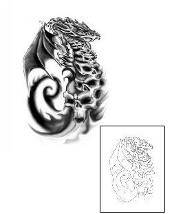Monster Tattoo Mythology tattoo | LLF-00029