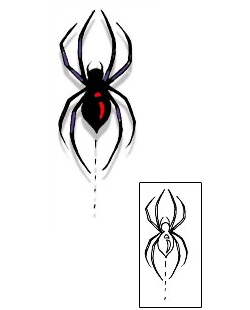 Spider Web Tattoo Insects tattoo | LLF-00223