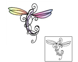 Dragonfly Tattoo Insects tattoo | LLF-00245