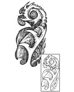 Biomechanical Tattoo Specific Body Parts tattoo | LLF-00280