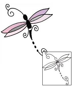 Dragonfly Tattoo For Women tattoo | LLF-00289
