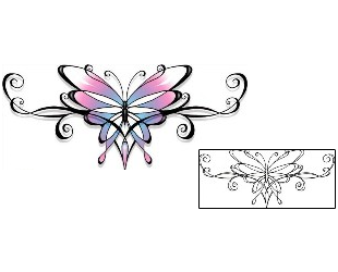 Butterfly Tattoo For Women tattoo | LLF-00324
