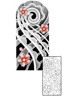 Cherry Blossom Tattoo Specific Body Parts tattoo | LLF-00329