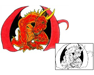 Dragon Tattoo Mythology tattoo | LNF-00001