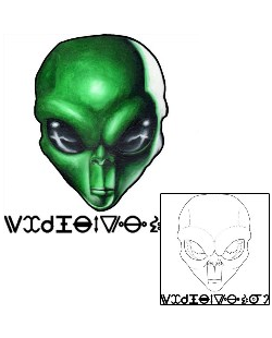 Alien Tattoo LOF-00009