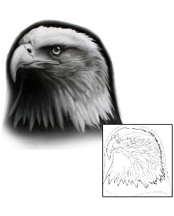 Eagle Tattoo Animal tattoo | LOF-00028