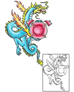 Dragon Tattoo Mythology tattoo | LPF-00025