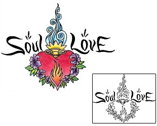 Sacred Heart Tattoo Soul Love Tattoo