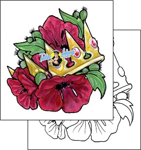 Flower Tattoo flower-tattoos-loren-ries-lqf-00161