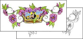 Flower Tattoo flower-tattoos-loren-ries-lqf-00163