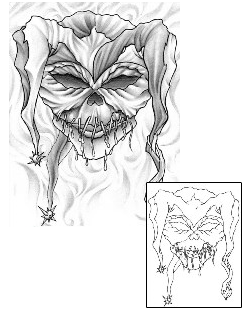 Joker - Jester Tattoo Mythology tattoo | LSF-00057
