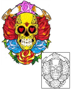 Mexican Tattoo Plant Life tattoo | LYF-00016