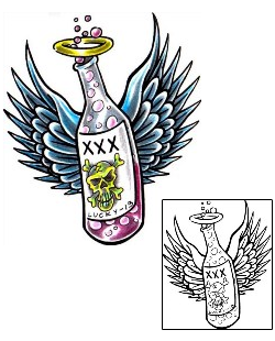 Wings Tattoo For Women tattoo | LYF-00062