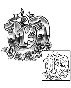 Gambling Tattoo Plant Life tattoo | LYF-00072