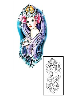 Queen Tattoo Mythology tattoo | M1F-00013