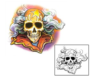 Skull Tattoo Mythology tattoo | M1F-00026
