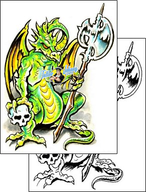 Dragon Tattoo fantasy-tattoos-marty-holcomb-m1f-00037
