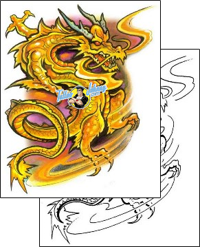 Dragon Tattoo fantasy-dragon-tattoos-marty-holcomb-m1f-00044