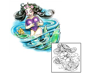 Mermaid Tattoo For Women tattoo | M1F-00121
