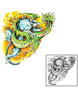 Fire – Flames Tattoo Miscellaneous tattoo | M1F-00131