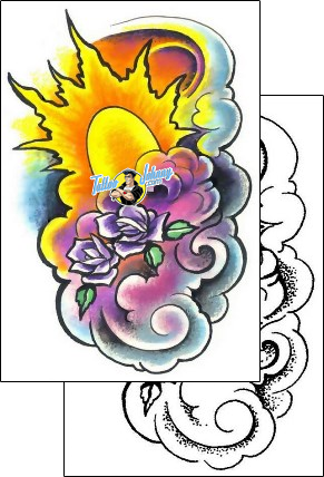 Sun Tattoo astronomy-sun-tattoos-marty-holcomb-m1f-00186
