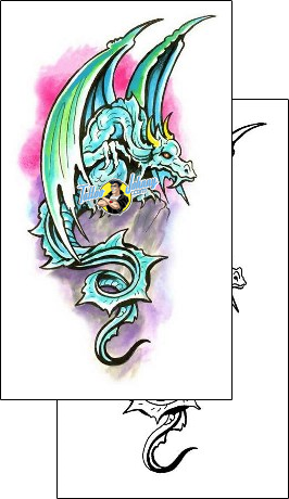 Dragon Tattoo fantasy-dragon-tattoos-marty-holcomb-m1f-00200