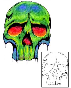 Skull Tattoo Horror tattoo | M4F-00029
