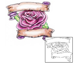 Rose Tattoo Plant Life tattoo | M4F-00045