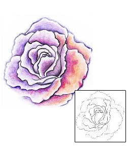 Rose Tattoo Plant Life tattoo | M4F-00046