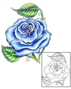 Rose Tattoo Plant Life tattoo | M4F-00047