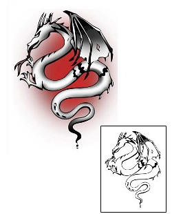 Dragon Tattoo Mythology tattoo | M5F-00017