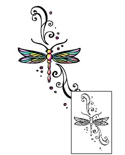 Dragonfly Tattoo Insects tattoo | M5F-00029