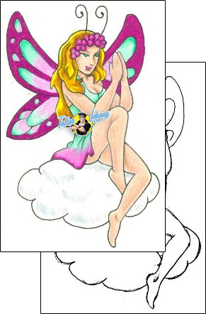 Woman Tattoo fairy-tattoos-monica-moses-maf-00256