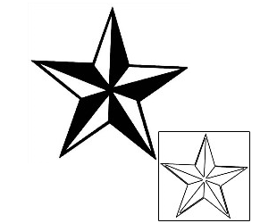 Star Tattoo Astronomy tattoo | MBF-00042