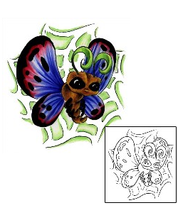 Spider Web Tattoo Insects tattoo | MBF-00094