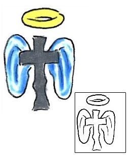 Cross Tattoo Religious & Spiritual tattoo | MBF-00107
