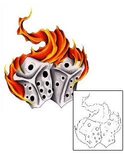 Fire – Flames Tattoo Miscellaneous tattoo | MBF-00131