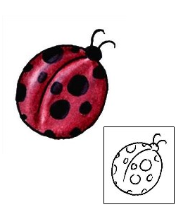 Ladybug Tattoo Insects tattoo | MBF-00152
