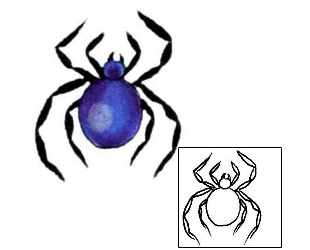 Spider Tattoo Insects tattoo | MBF-00260