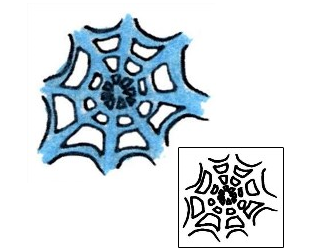 Spider Web Tattoo Insects tattoo | MBF-00261