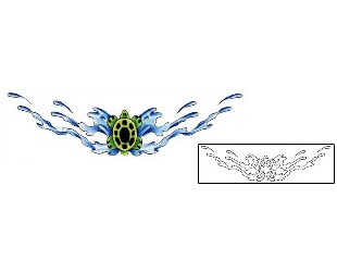Reptiles & Amphibians Tattoo Specific Body Parts tattoo | MBF-00303
