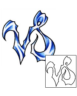 Picture of Zodiac tattoo | MBF-00317